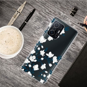 Handyhülle Für Xiaomi 11T / 11T Pro Schutzhülle Weiße Blumen