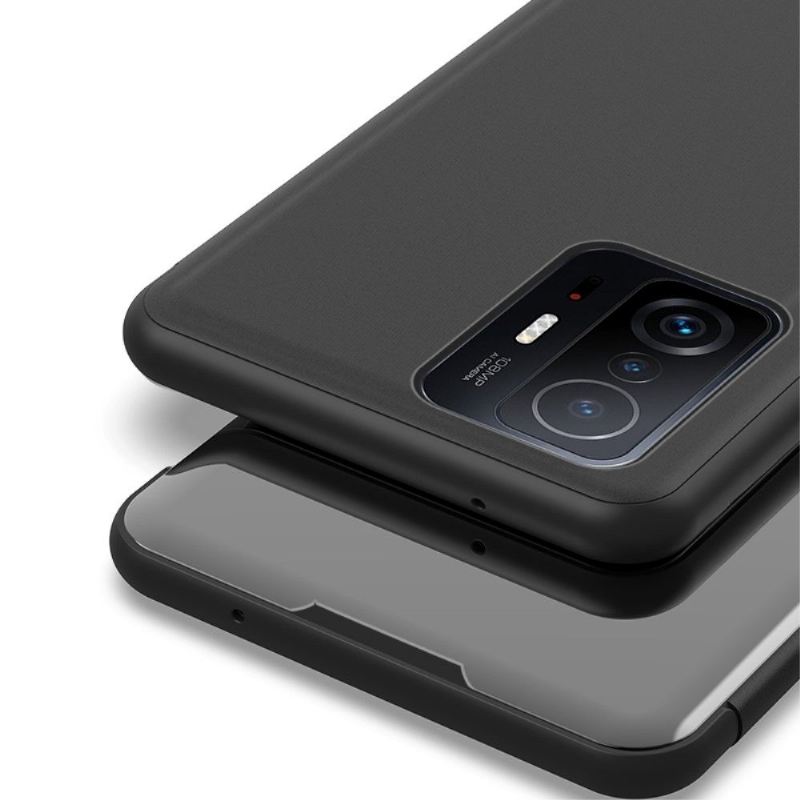 Hülle Für Xiaomi 11T / 11T Pro Anti-Sturz Flip Case Spiegeleffekt