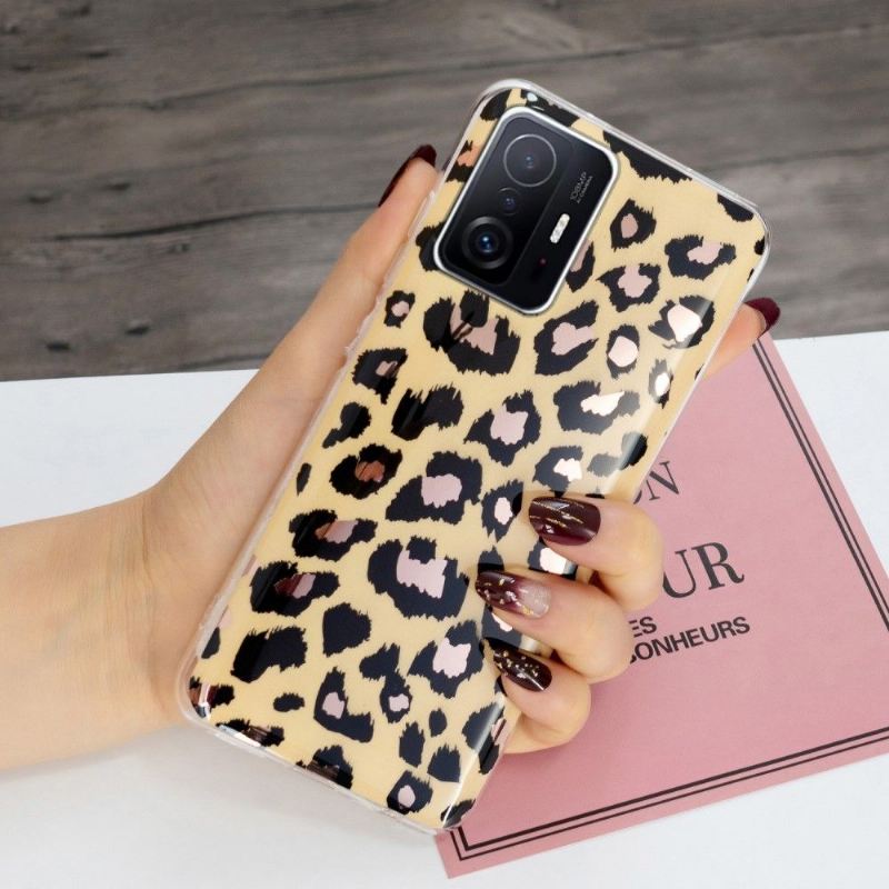 Hülle Für Xiaomi 11T / 11T Pro Anti-Sturz Silikon-leopard