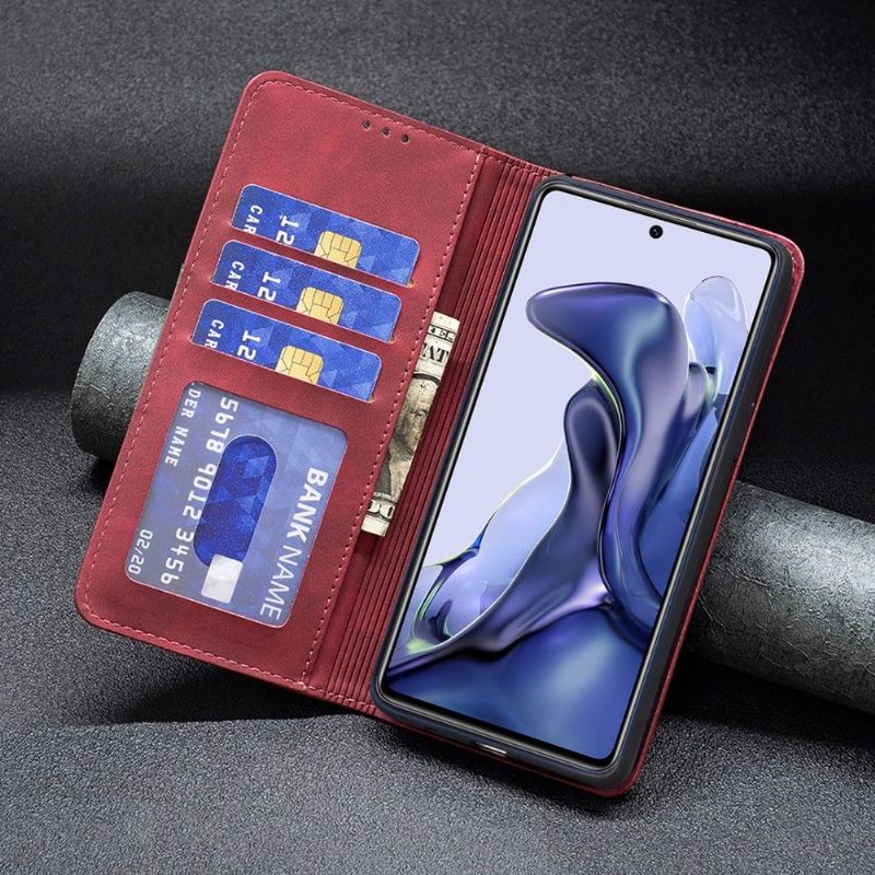 Lederhüllen Für Xiaomi 11T / 11T Pro Flip Case Binfen Color Flip Kunstleder