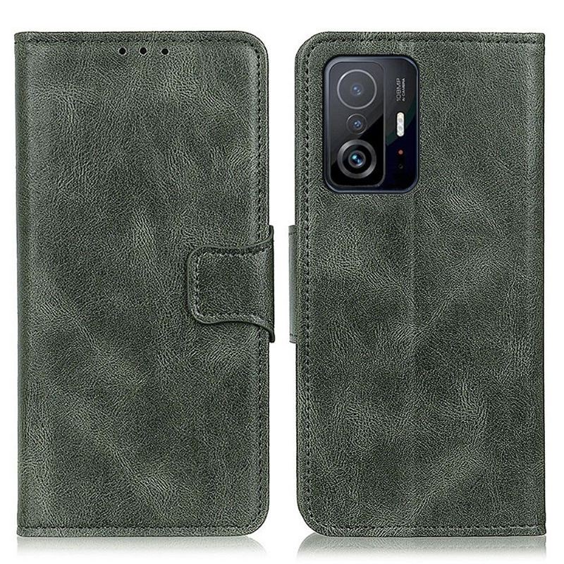 Lederhüllen Für Xiaomi 11T / 11T Pro Flip Case Kunstleder-folio-stützfunktion