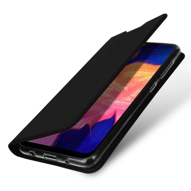 Case Für Samsung Galaxy A10 Business Kunstleder