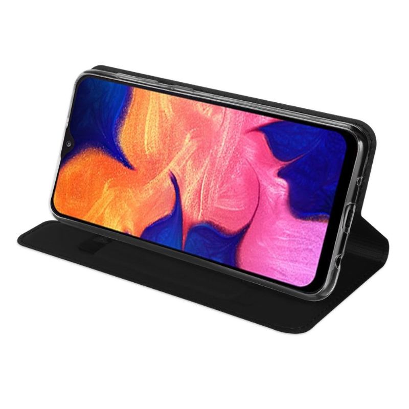 Case Für Samsung Galaxy A10 Business Kunstleder