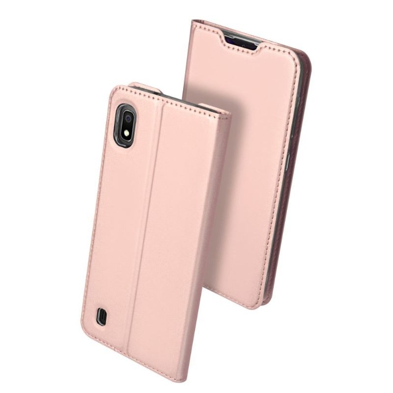 Case Für Samsung Galaxy A10 Business Kunstleder