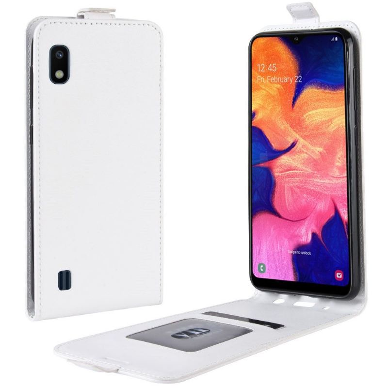 Case Für Samsung Galaxy A10 Flip Case Vertikales Kunstleder