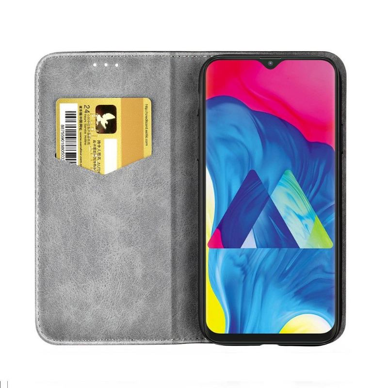 Case Für Samsung Galaxy A10 Hirachus Bicolor Ledereffekt