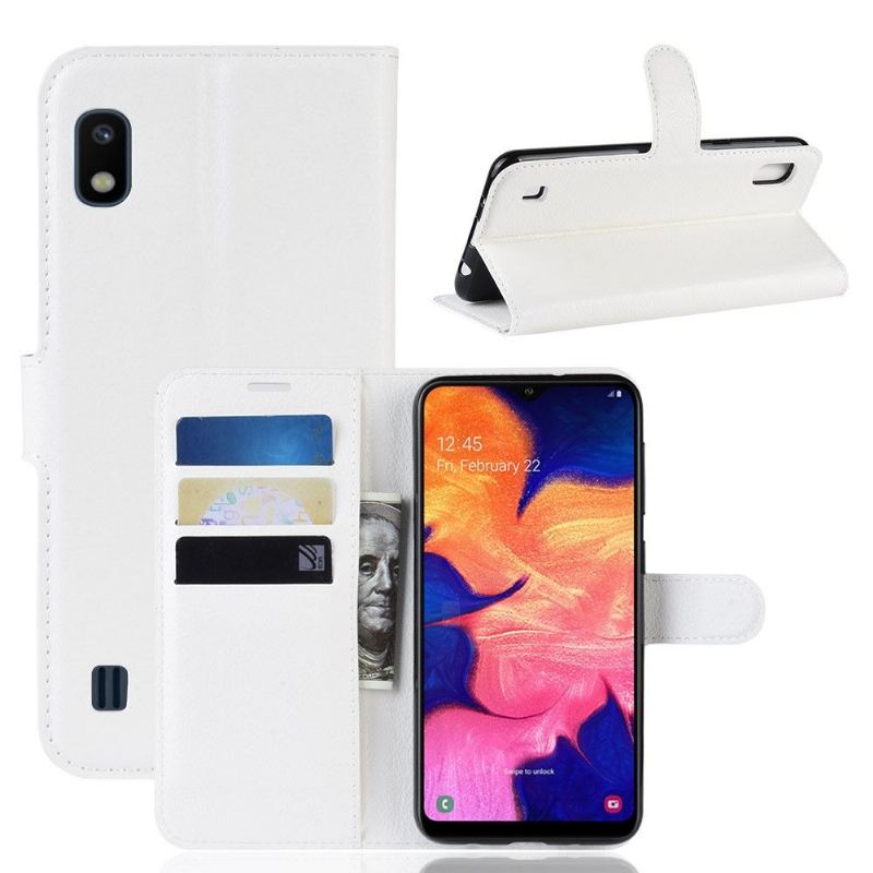 Case Für Samsung Galaxy A10 Kartenetui Im Lederstil