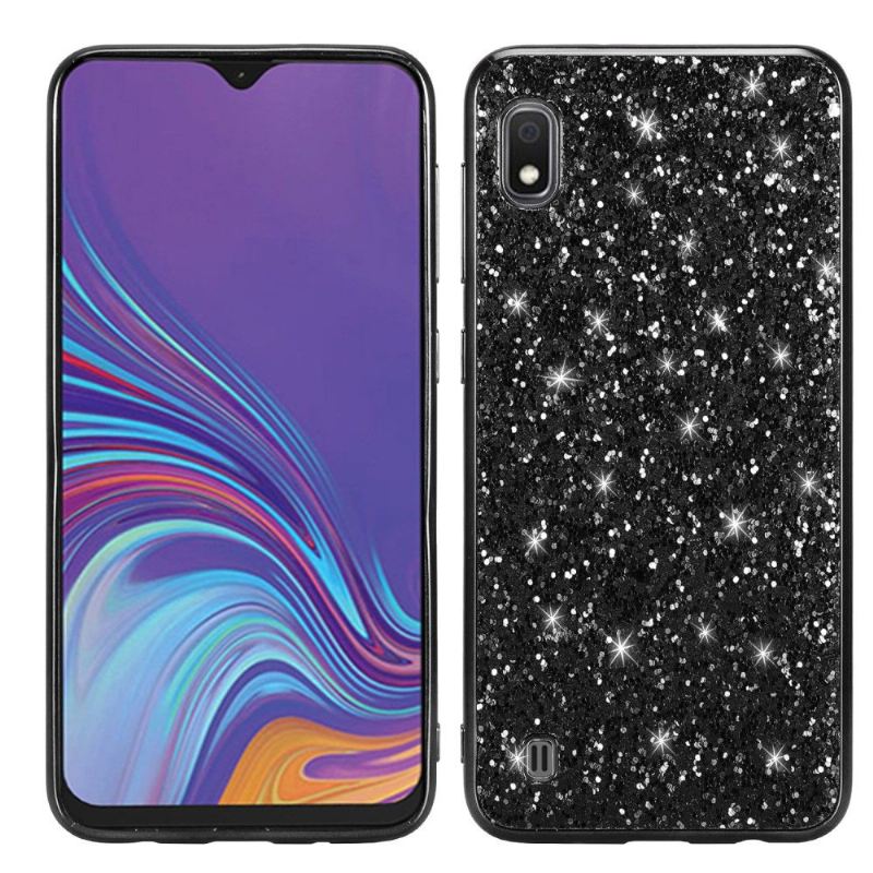 Hülle Für Samsung Galaxy A10 Glamouröser Glitzer