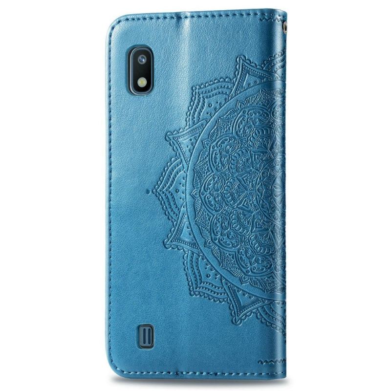 Lederhüllen Für Samsung Galaxy A10 Geprägtes Blumen-mandala