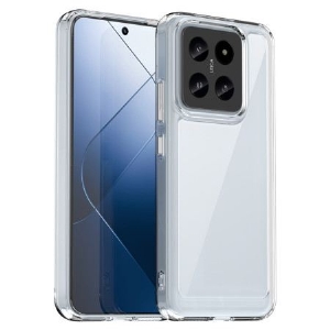 Hülle Xiaomi 14 Transparente Galvanisierte Knöpfe