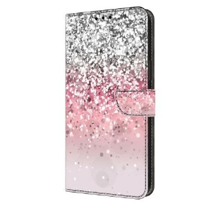 Lederhüllen Xiaomi 14 Handyhülle Glitzer Mit Farbverlauf