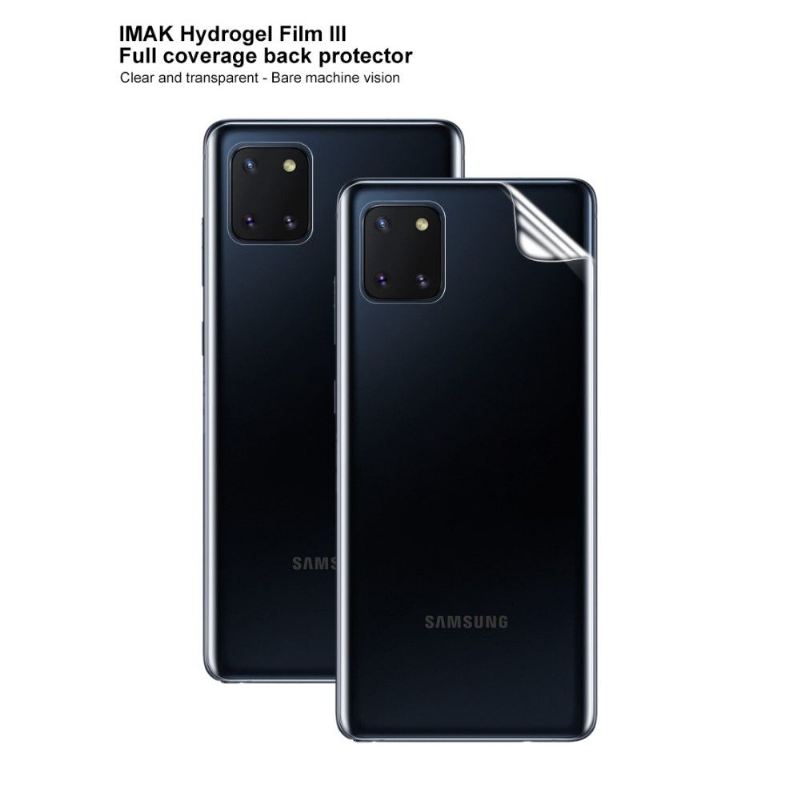 Samsung Galaxy Note 10 Lite - 2 Hydrogel-Rückenschutzfolien