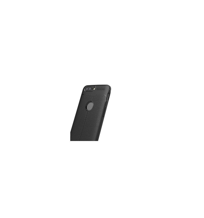 Handyhülle Für OnePlus 5 Leder Mit Litschi-struktur