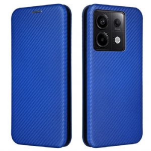 Flip Case Für Xiaomi Redmi Note 13 Pro 5g Kohlefaser