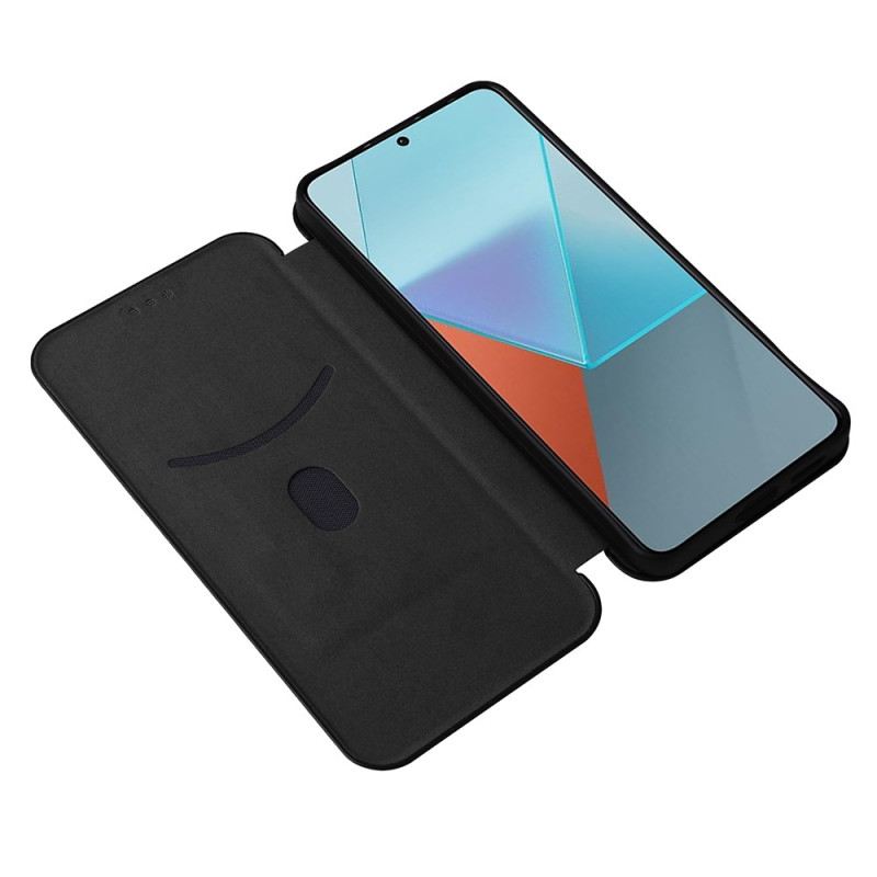 Flip Case Für Xiaomi Redmi Note 13 Pro 5g Kohlefaser