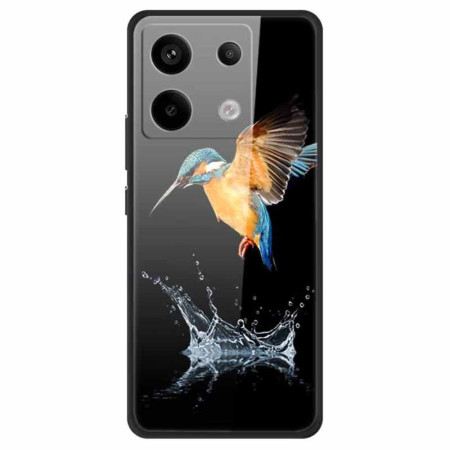 Hülle Für Xiaomi Redmi Note 13 Pro 5g Gekrönter Vogel Aus Gehärtetem Glas