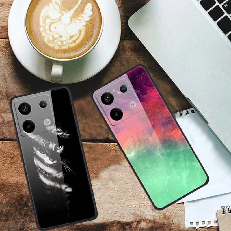 Hülle Für Xiaomi Redmi Note 13 Pro 5g Lotus-gehärtetes Glas