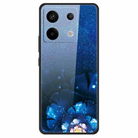 Hülle Xiaomi Redmi Note 13 Pro 5g Handyhülle Blaues Horn Aus Gehärtetem Glas