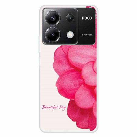 Hülle Xiaomi Redmi Note 13 Pro 5g Rosa Blume