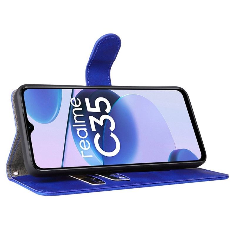 Flip Case Für Realme C35 Sanfte Berührung