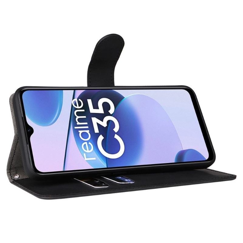 Flip Case Für Realme C35 Sanfte Berührung