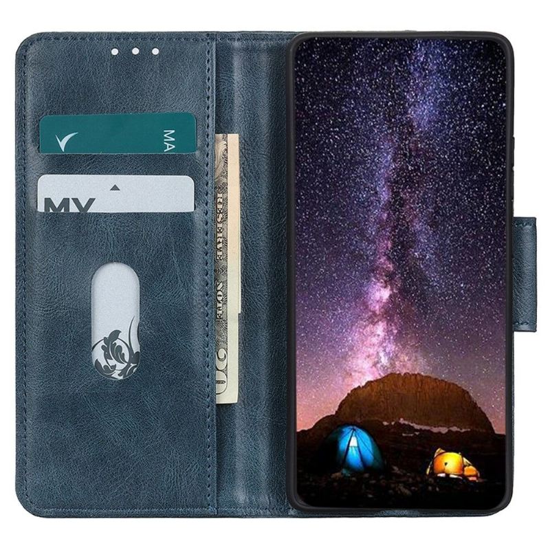 Lederhüllen Für Realme C35 Flip Case Folio Standfunktion Aus Kunstleder