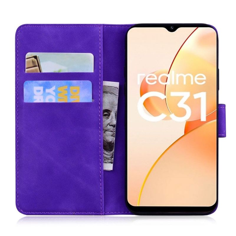 Lederhüllen Für Realme C35 Roman Soft-touch