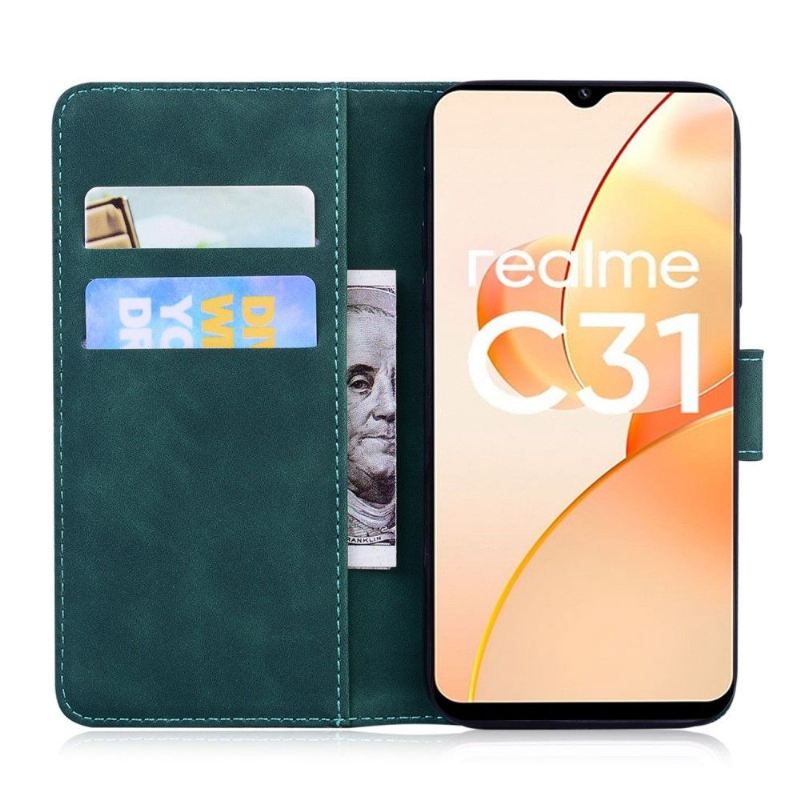 Lederhüllen Für Realme C35 Roman Soft-touch