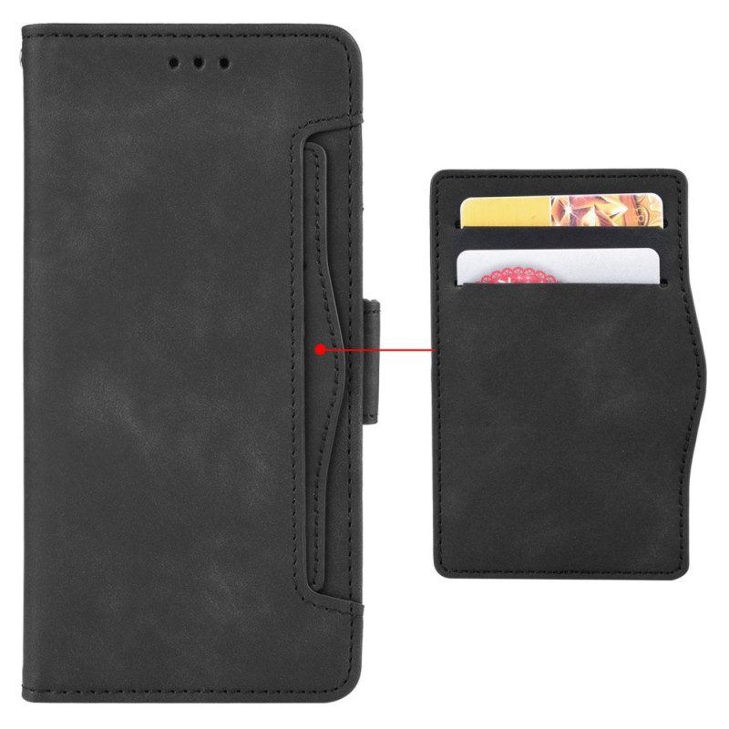 Flip Case Für iPhone 14 Pro Multi-card Premier Class