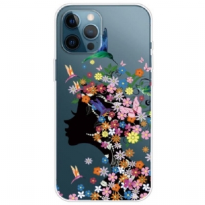 Handyhülle Für iPhone 14 Pro Blumenkopf