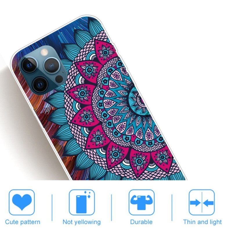 Handyhülle Für iPhone 14 Pro Buntes Mandala