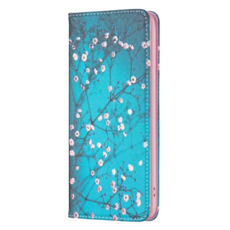 Schutzhülle Für iPhone 14 Pro Flip Case Blumen