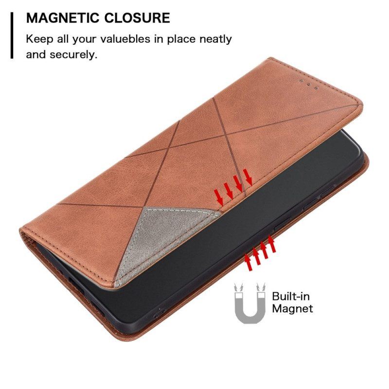 Schutzhülle Für iPhone 14 Pro Flip Case Geometrisch