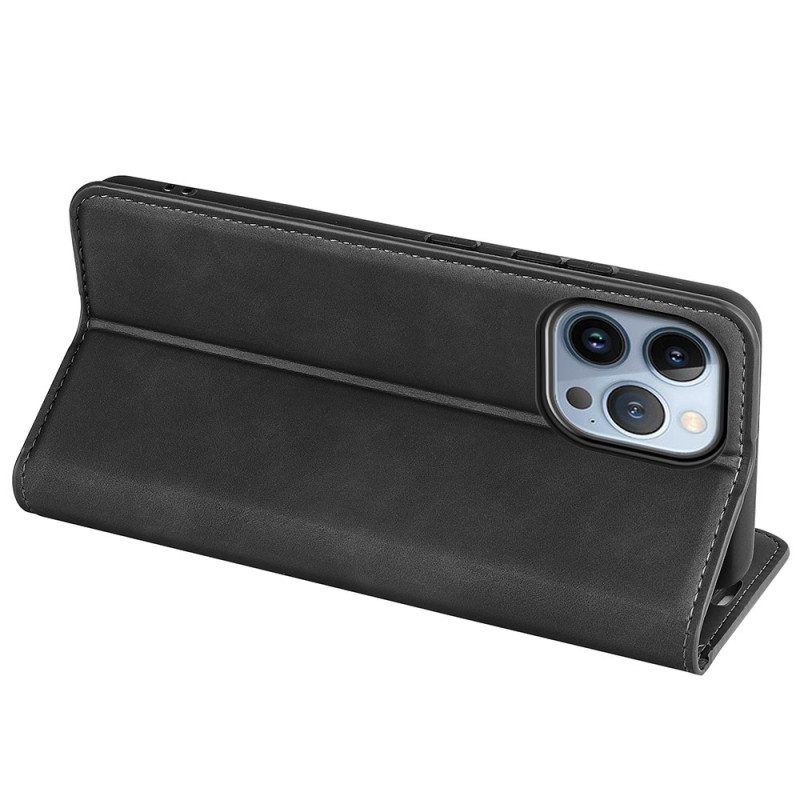 Schutzhülle Für iPhone 14 Pro Flip Case Retro-stil