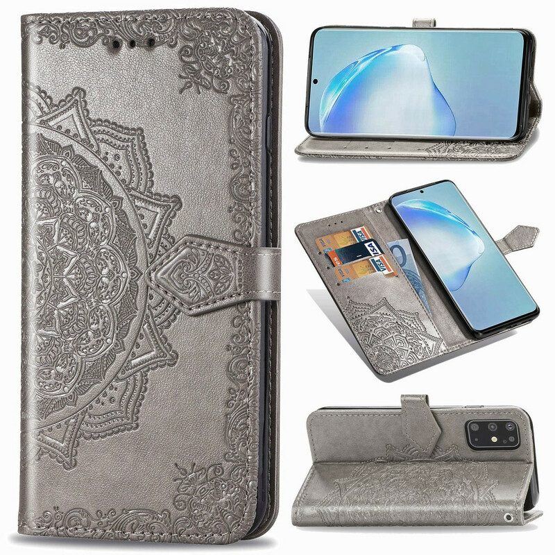 Flip Case Für Samsung Galaxy S20 Plus / S20 Plus 5G Mandala-mittelalter