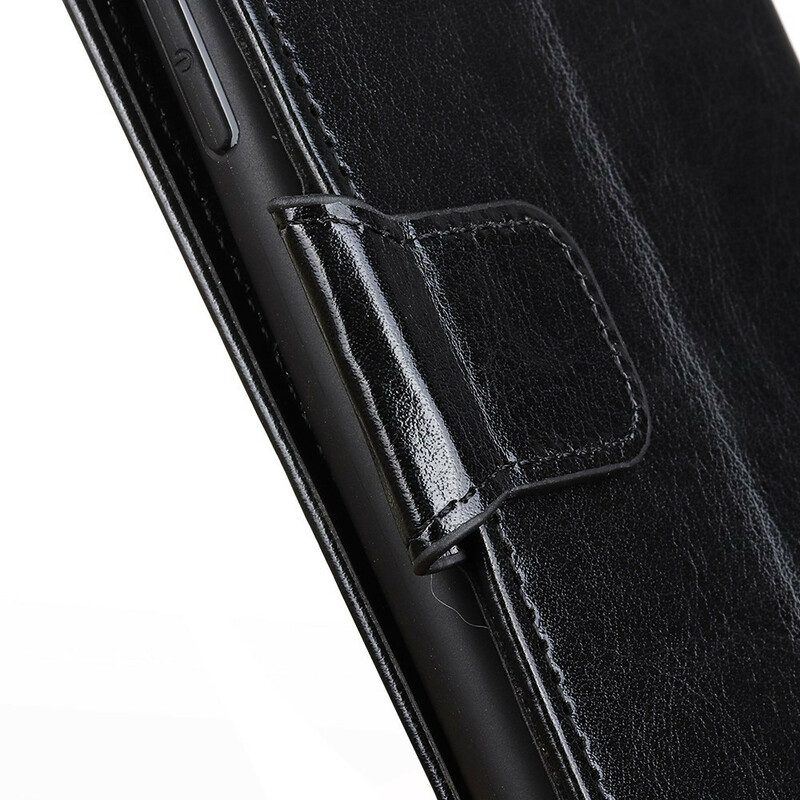 Flip Case Für Samsung Galaxy S20 Plus / S20 Plus 5G Traditioneller Lederstil