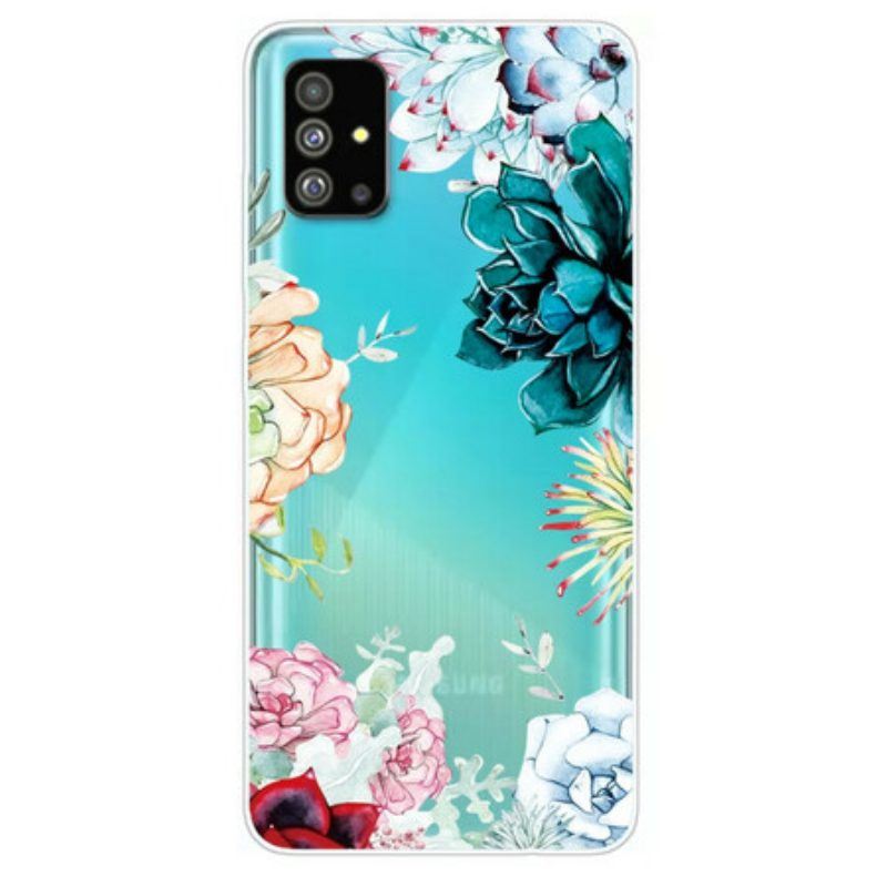 Handyhülle Für Samsung Galaxy S20 Plus / S20 Plus 5G Aquarellblumen