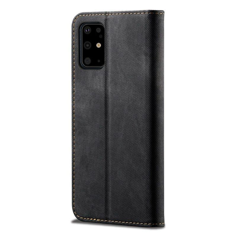 Schutzhülle Für Samsung Galaxy S20 Plus / S20 Plus 5G Flip Case Denim-stoff