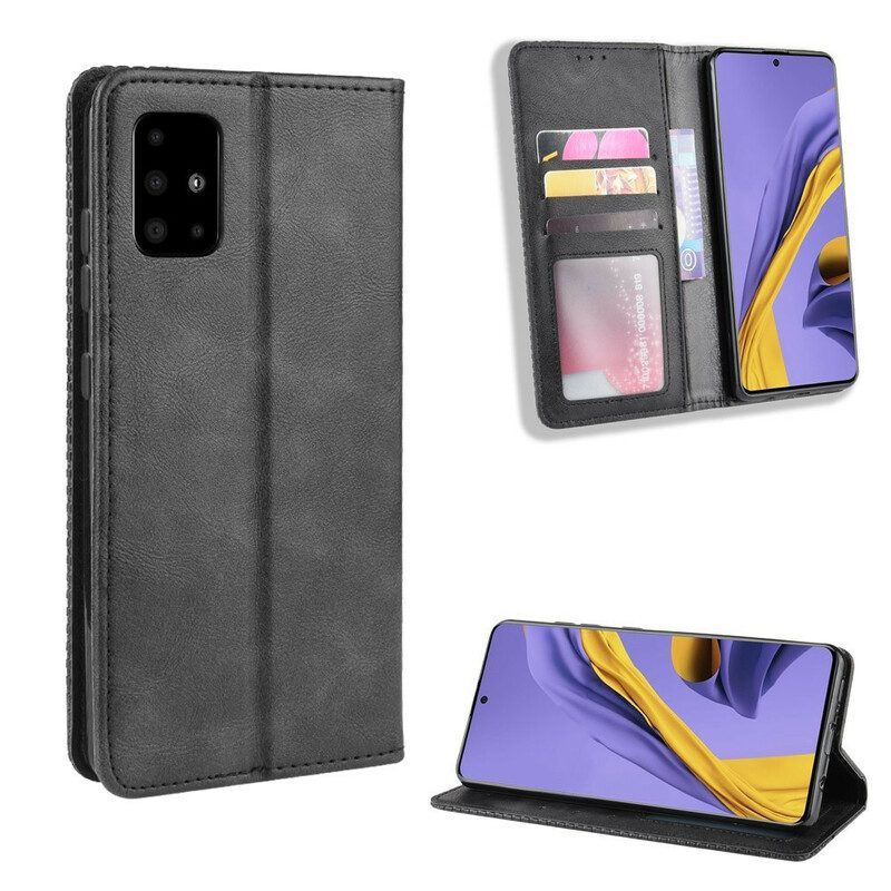 Schutzhülle Für Samsung Galaxy S20 Plus / S20 Plus 5G Flip Case Stilisierter Vintage-ledereffekt