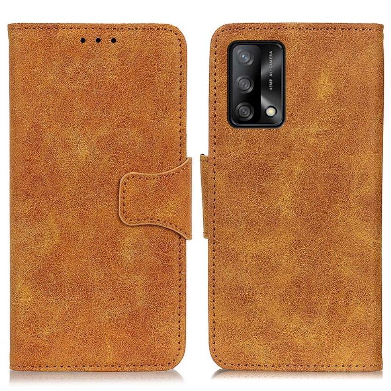 Case Für Oppo A74 4G Edouard Kunstleder Vintage