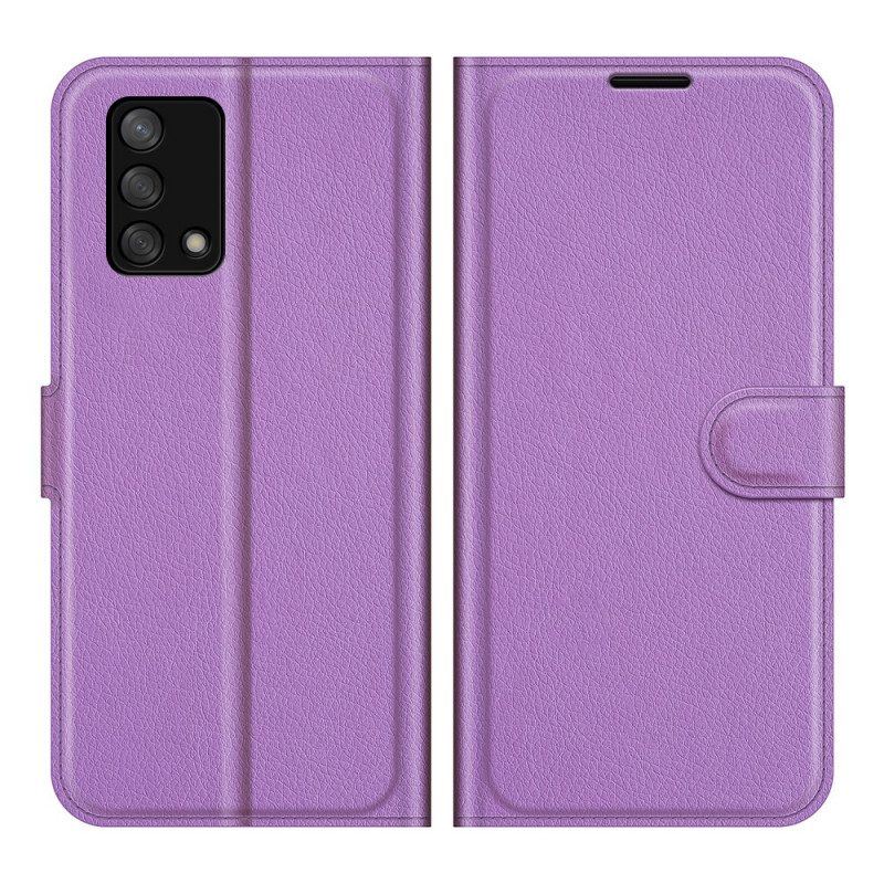 Flip Case Für Oppo A74 4G Klassisch