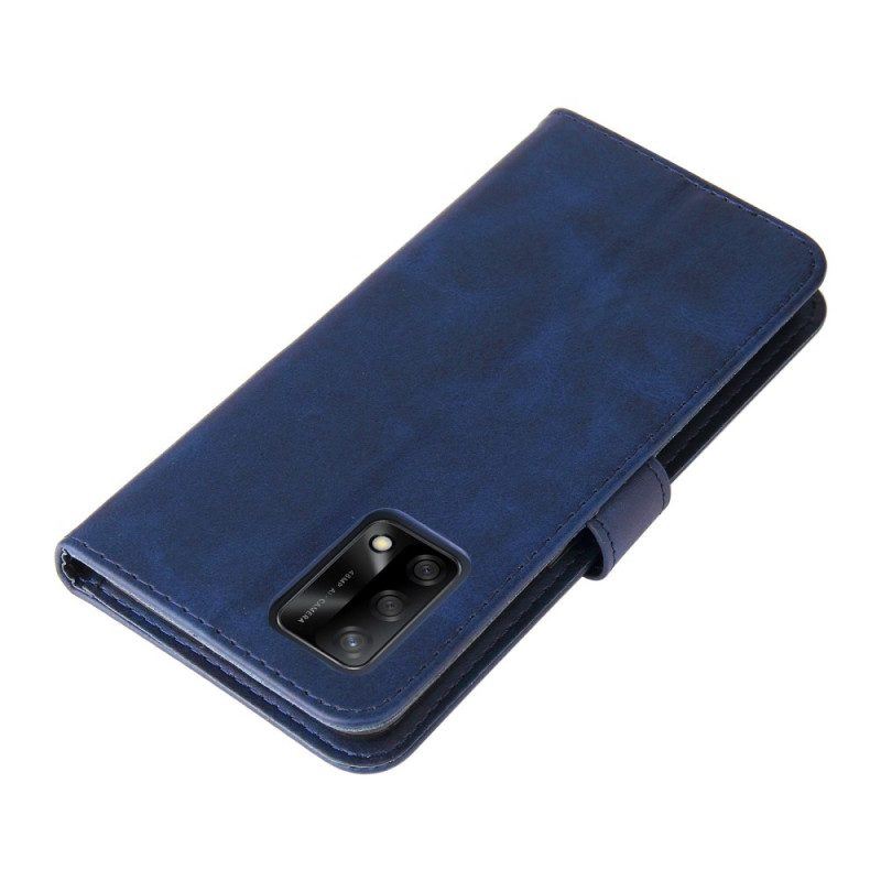 Flip Case Für Oppo A74 4G Vintage Geldbörse