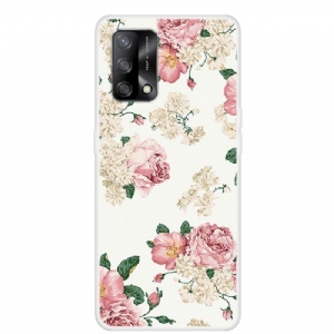 Hülle Für Oppo A74 4G Anti-Sturz Blumen