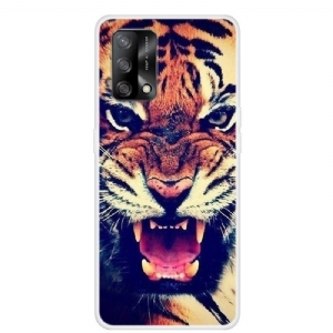 Hülle Für Oppo A74 4G Wilder Tiger