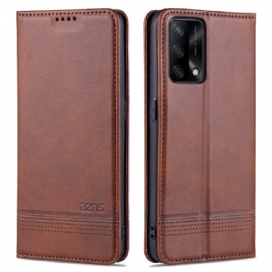 Schutzhülle Für Oppo A74 4G Flip Case Azns-kunstleder