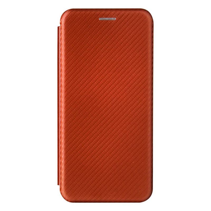 Schutzhülle Für Oppo A74 4G Flip Case Kohlefaser