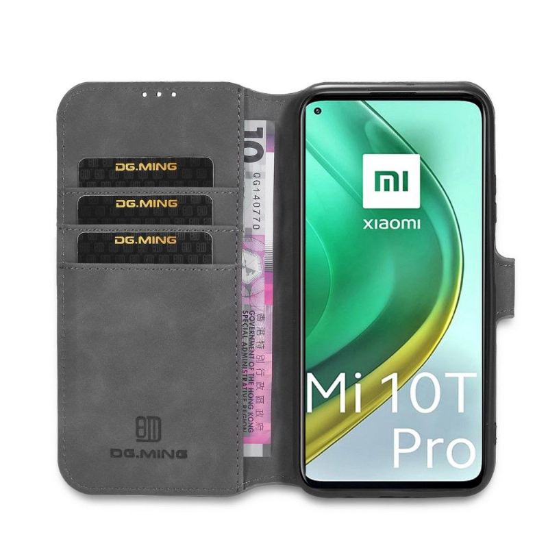 Flip Case Für Xiaomi Mi 10T / 10T Pro Dg Ming Retro-stil