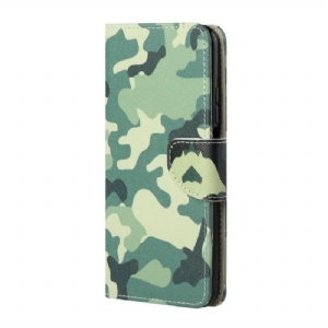 Flip Case Für Xiaomi Mi 10T / 10T Pro Militärische Tarnung