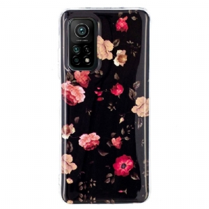 Handyhülle Für Xiaomi Mi 10T / 10T Pro T / Mi 10t Pro Leuchtende Blumen