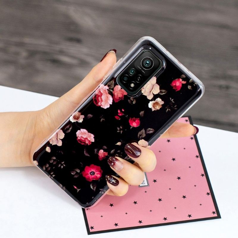 Handyhülle Für Xiaomi Mi 10T / 10T Pro T / Mi 10t Pro Leuchtende Blumen